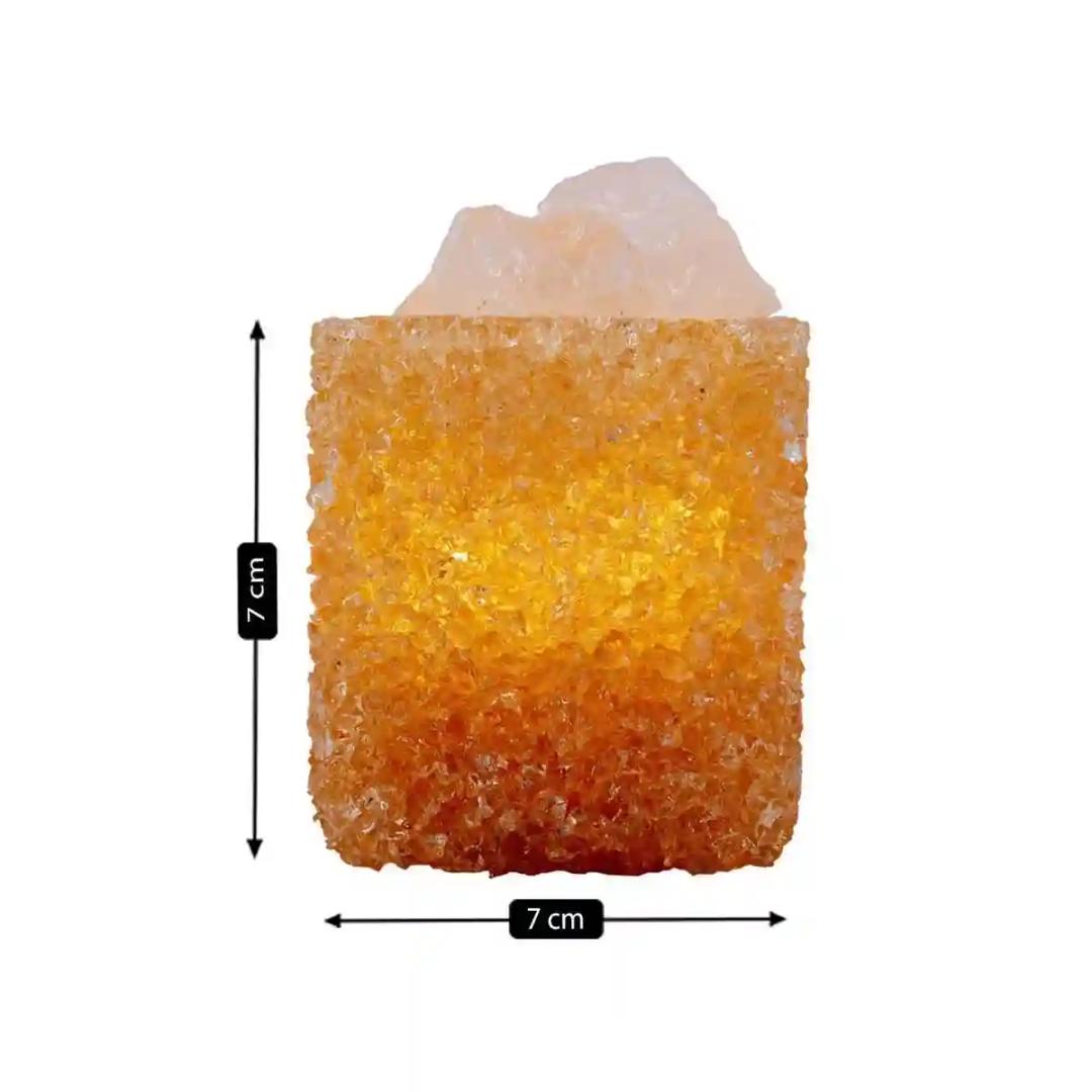 Kookee Natural Crystal Aromatherapy with Essential Oil, Electric Diffuser and LED Light Suitable for Home, Office, Spa for Claiming, Soothing and Relaxing (087-5-E)