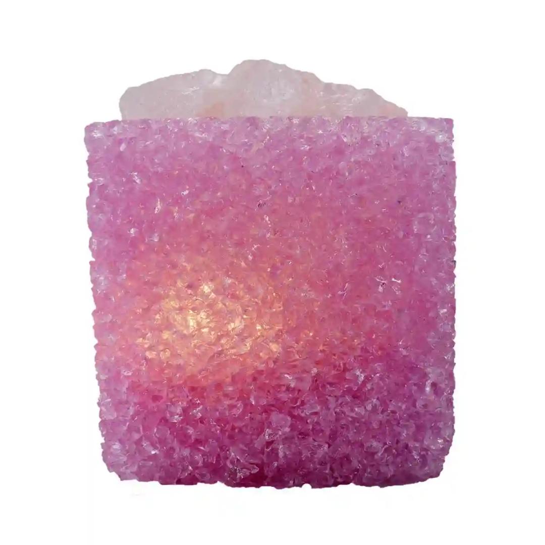 Kookee Natural Crystal Aromatherapy with Essential Oil, Electric Diffuser and LED Light Suitable for Home, Office, Spa for Claiming, Soothing and Relaxing (087-1-B)