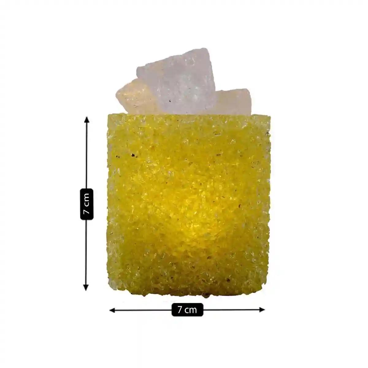 Kookee Natural Crystal Aromatherapy with Essential Oil, Electric Diffuser and LED Light Suitable for Home, Office, Spa for Claiming, Soothing and Relaxing (087-5-C)