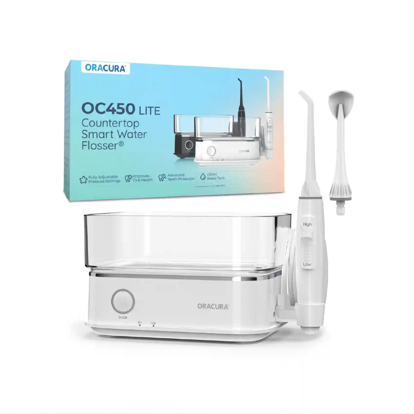 OC450 LITE Countertop Smart Water Flosser® - White