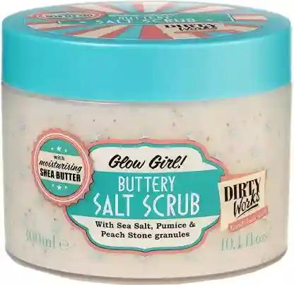 Dirty Works Glow Buttery Salt Scrub 300ml