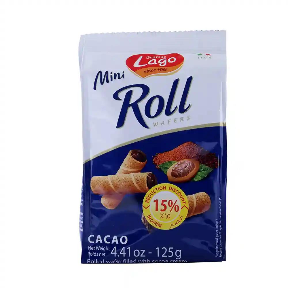 Lago Mini Roll Cacao 125g