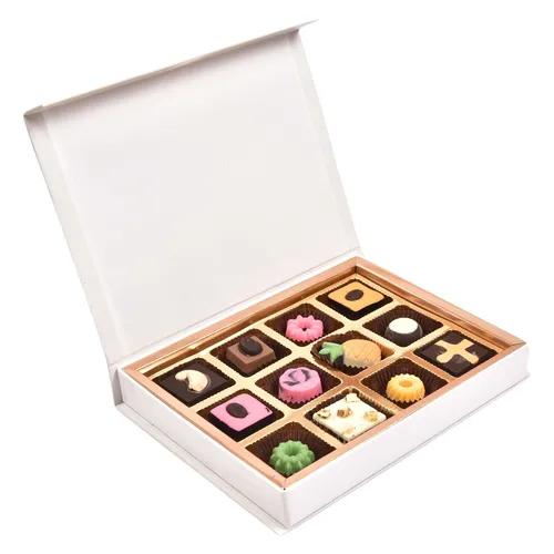 Dry fruit Chocolate Gift Perfect Hamper for Celebrations - 12 Pcs