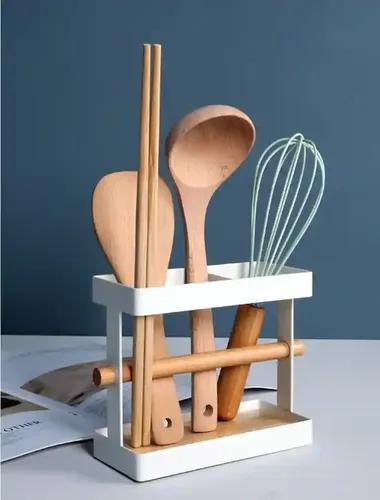 ARHAT ORGANIZERS Utensil Holder - White