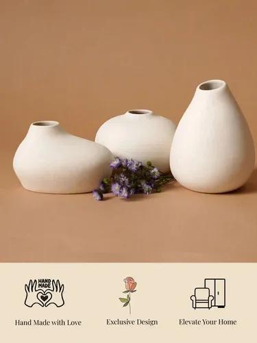 Shimizu Family Vases - White