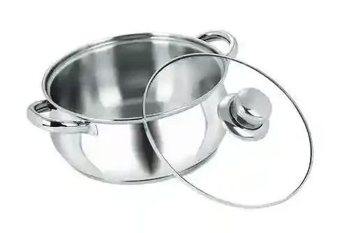 Aristo Stainless Steel Stainless Steel Cook & Serve Belly Handi, 1500ml (Silver)