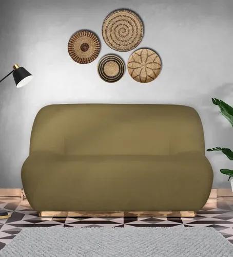 Qt Sofa Light Brown -2 Seater