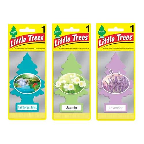 LITTLE TREES Rainforest Mist|Jasmin|Lavender|Hanging Trees|Combo of 3