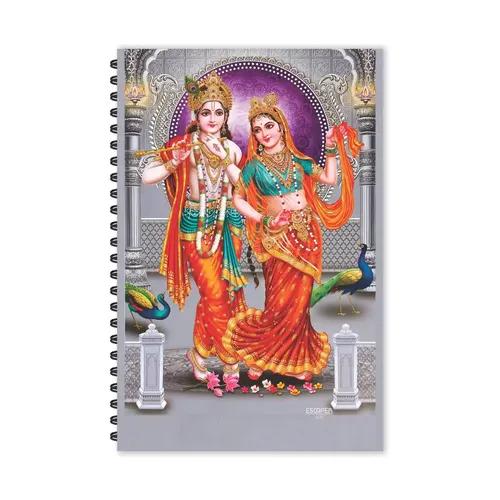 Radha Krishna Ruled Diaries - Pack Of 3