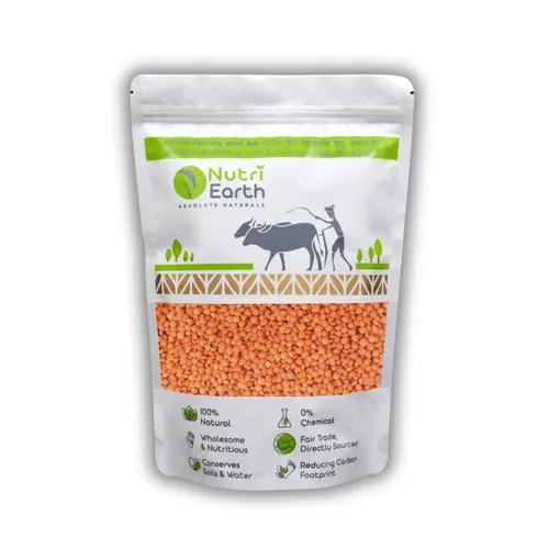 NutriEarth Desi Masoor Dal - 500 g