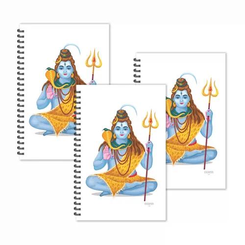 Lord Shiva Ruled Diaries - Pack Of 3