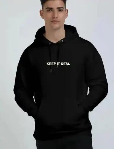 Keep it real - Unisex Oversized hooded sweatshirt - Hoodie - S