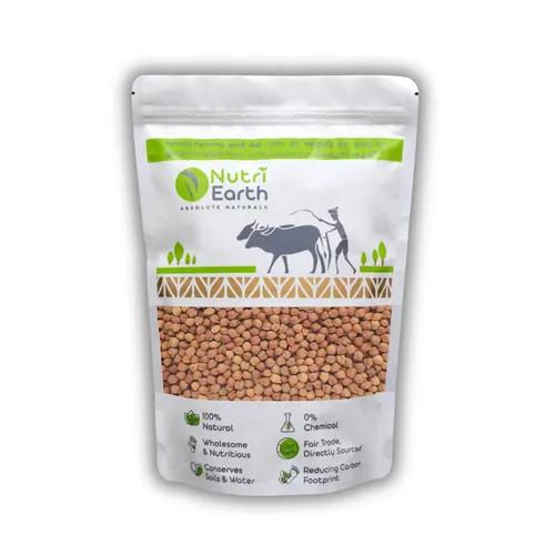 NutriEarth Desi Kala Chana - 500 g