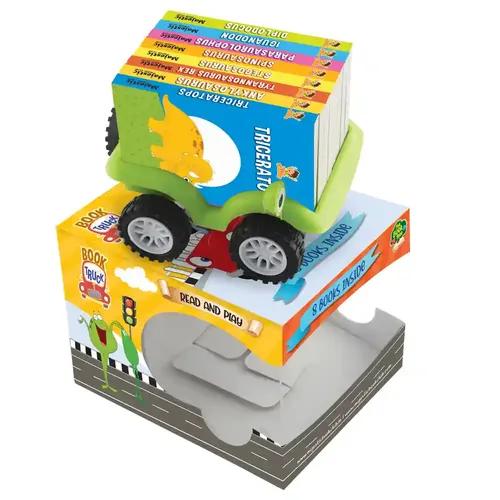 The Dino World: Book Truck - 8 Books