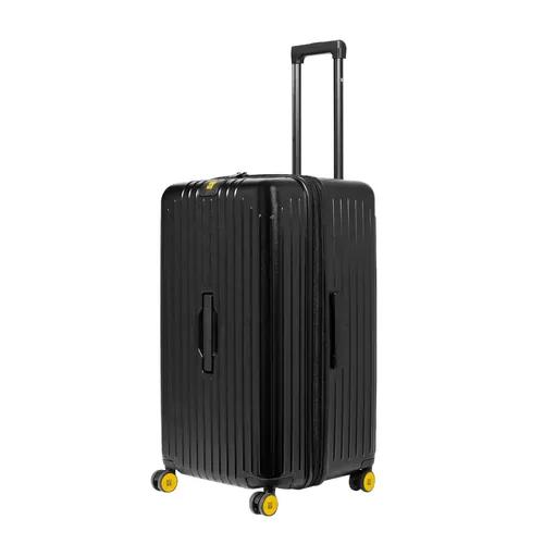 EUME Trunk Check-In Plus Luggage 26 Inch Polycarbonate Trolley Bags  (Charcoal Black )