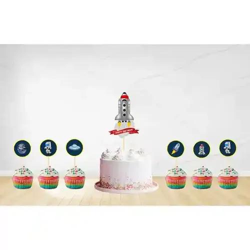 Space Cupcake Toppers