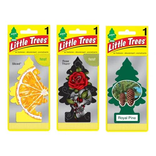 LITTLE TREES Sliced Air|Rose Thorn|Royal Pine|Hanging Trees|Combo of 3