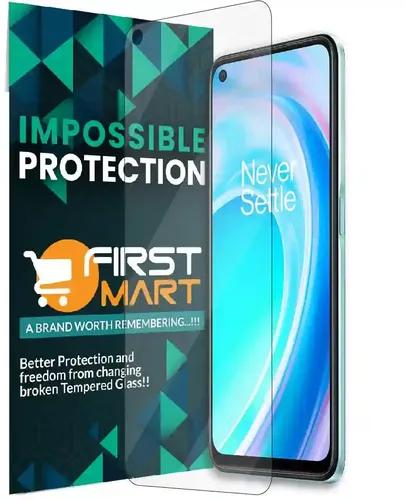 FIRST MART Tempered Glass for OnePlus Nord CE 2 Lite 5G (6.59 Inch) Impossible Flexible Fiber Case Friendly Screen Protector | Crystal Clear Full Flat Screen Coverage